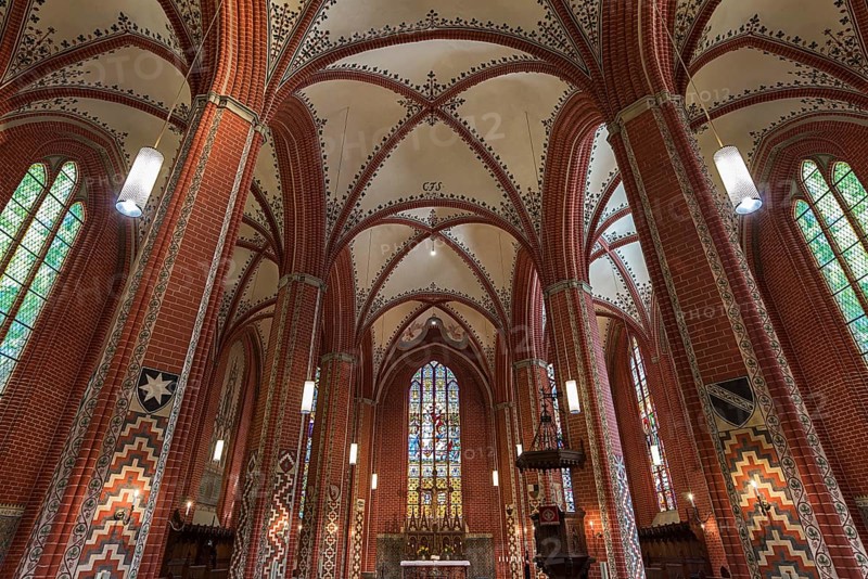 Interior of the Town Church of St. Mary and St. Nicholas