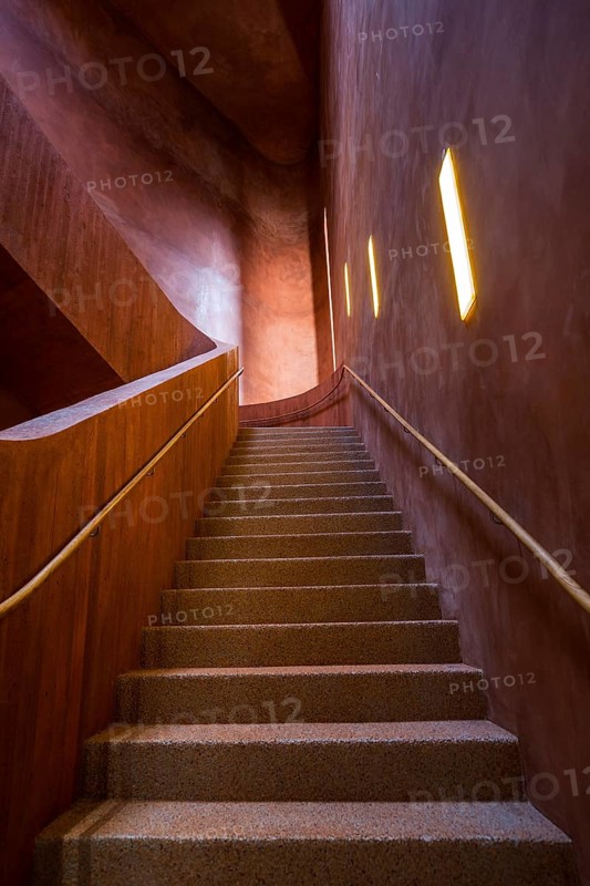 Staircase in the Kueppersmuehle Museum