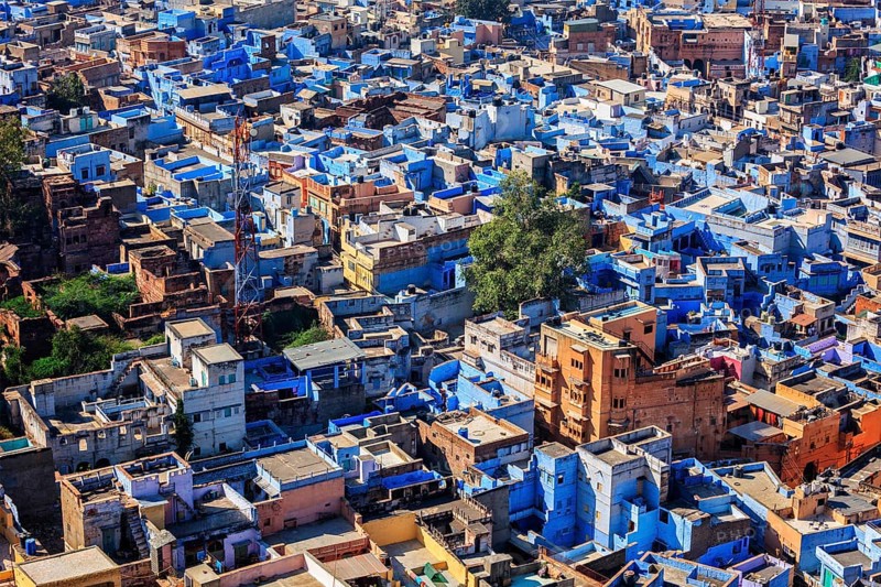 Aerial view of Jodhpur