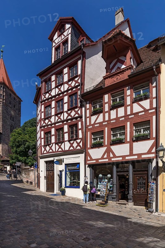 Historic half-timbered houses