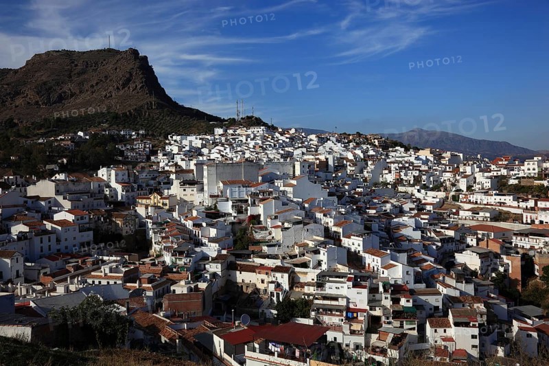 View of the White Village of Alora
