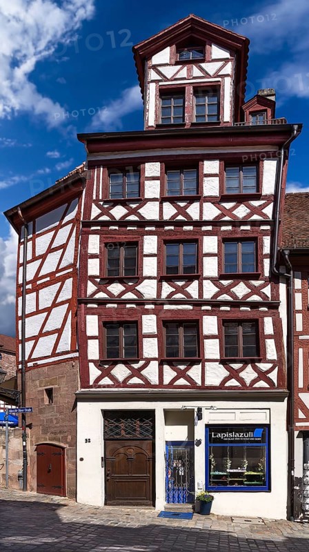 Historic half-timbered house