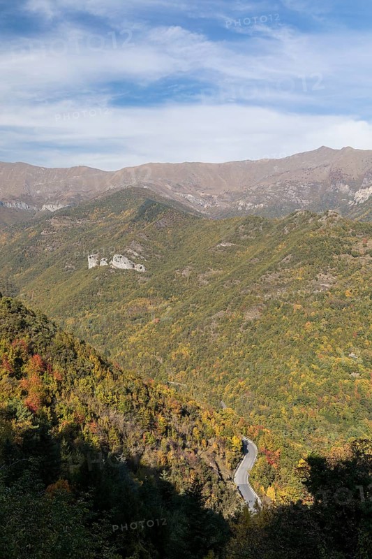 Autumn in the Ligurian Alps near Imperia