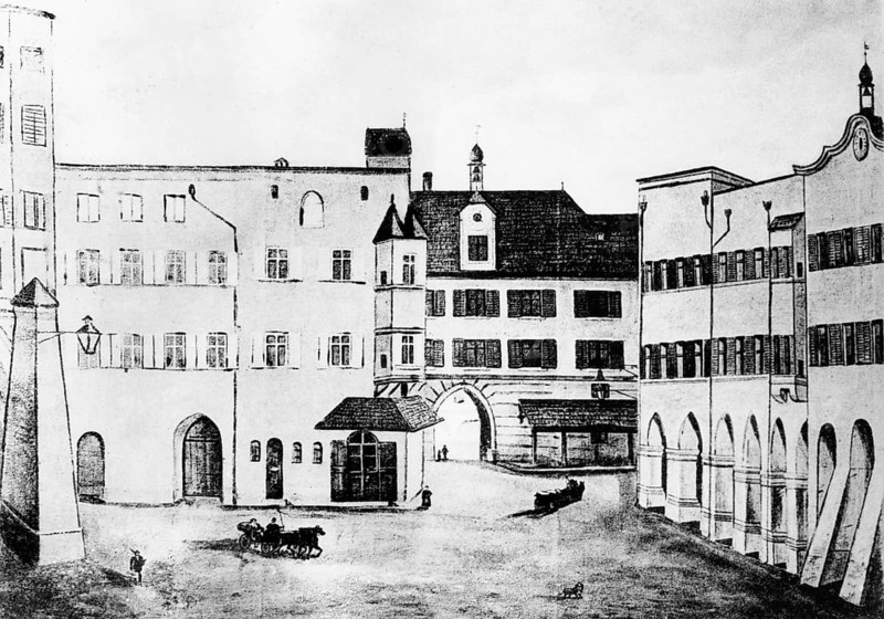 Zeichnung um 1850