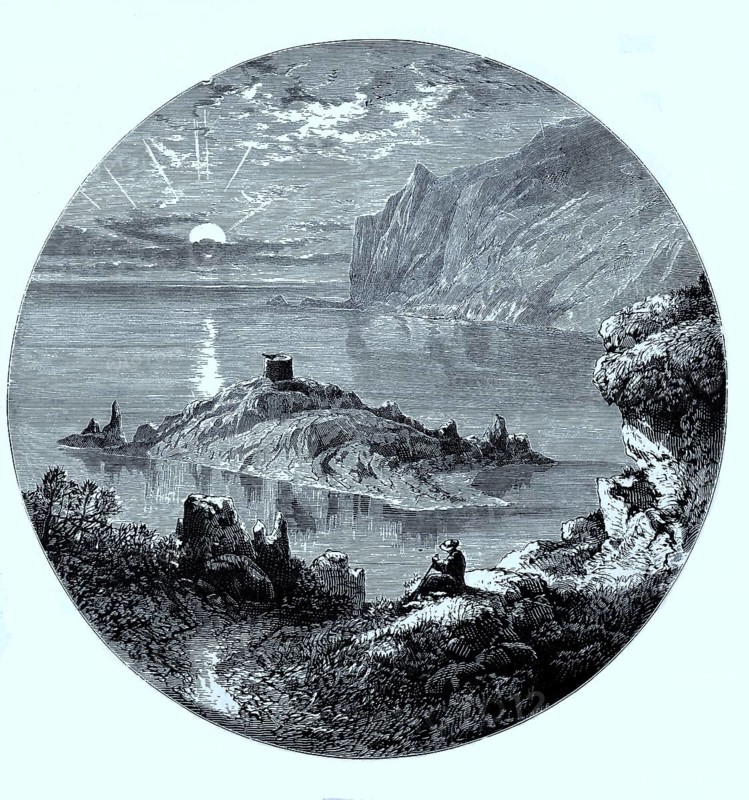 Portelet Bay on the island of Jersey