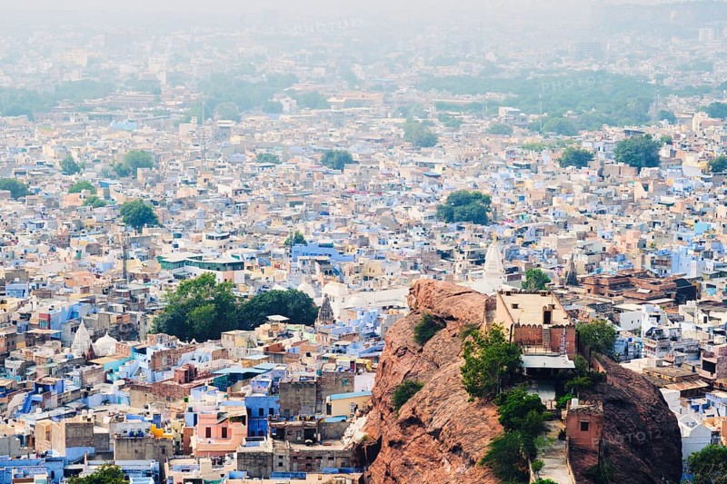 Aerial view of Jodhpur
