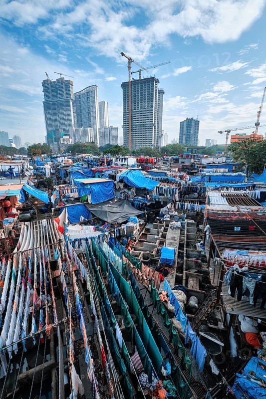 View of Dhobi Ghat