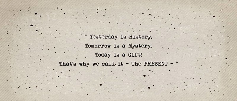 Yesterday is history