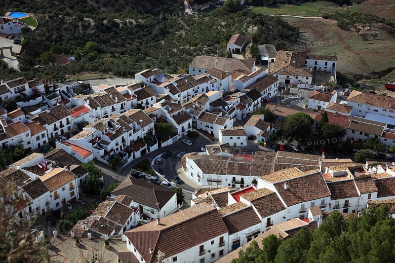 Municipality of Zahara de la Sierra in the province of Cadiz
