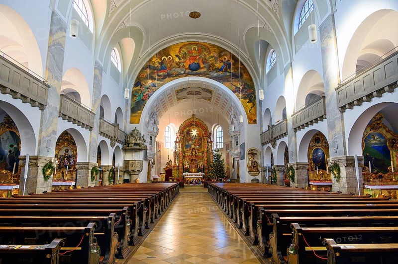 St. Anton Catholic Church in Kempten Allgaeu