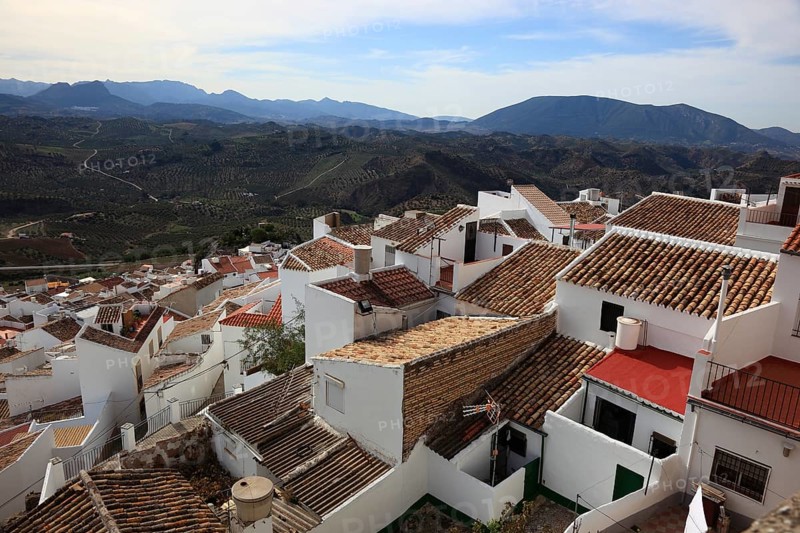 Municipality of Olvera in the province of Cadiz