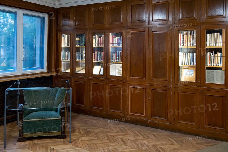 Library in the former residence of the camp commandant