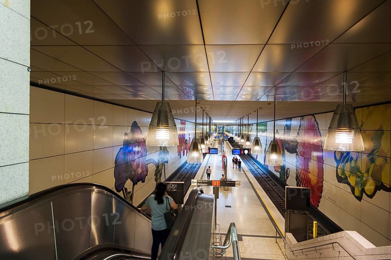 Moosach underground station