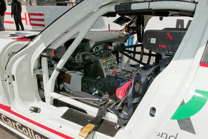 Mercedes-AMG GT3 cockpit