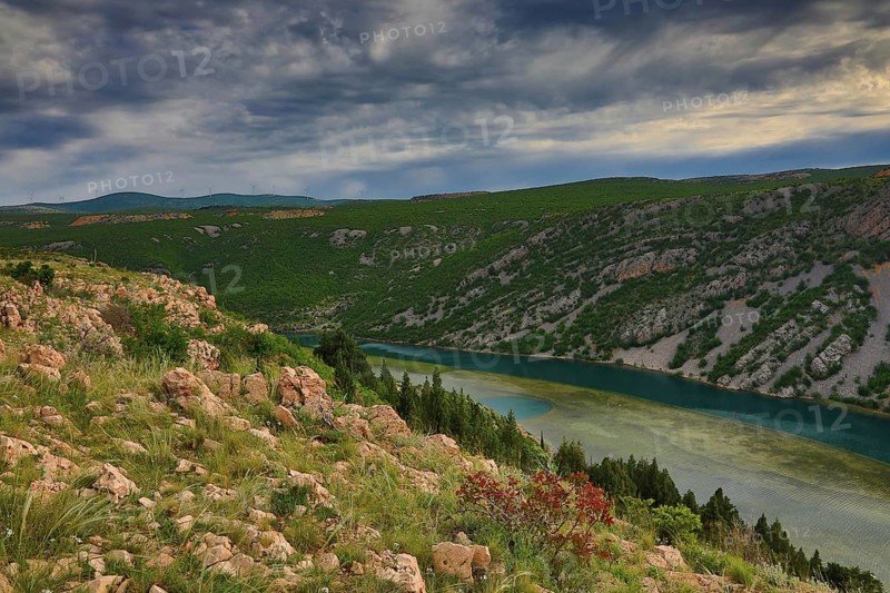 River landscape Zermanja