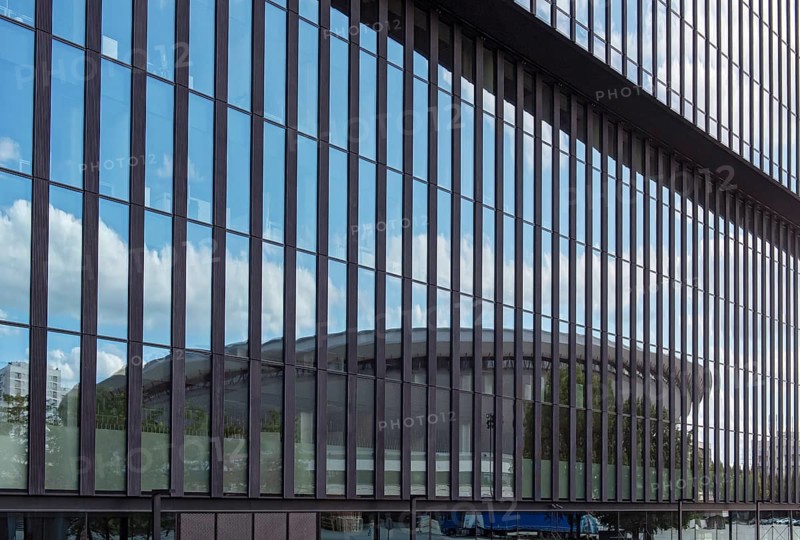 Reflection of Spodek Arena