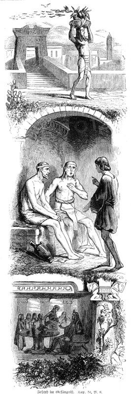 Joseph in prison