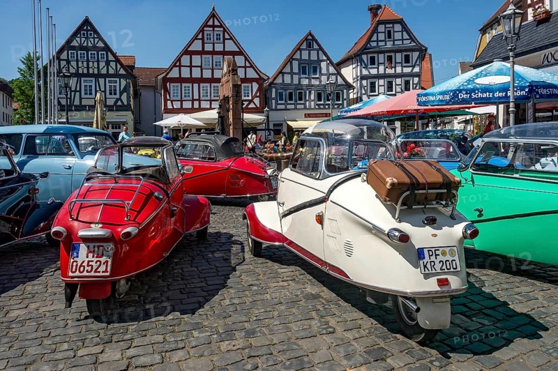 Vintage Messerschmitt FMR cabin scooter