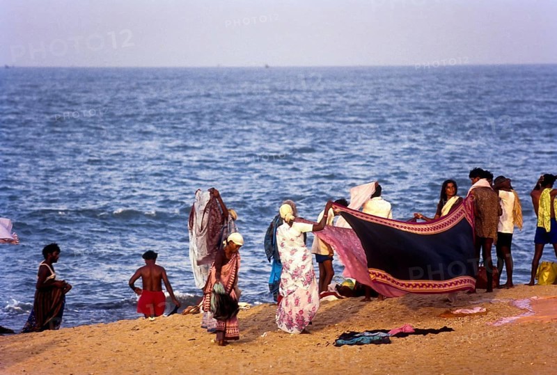 On the Kanyakumari Sea Shore