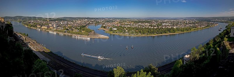 Panorama Deutsches Eck