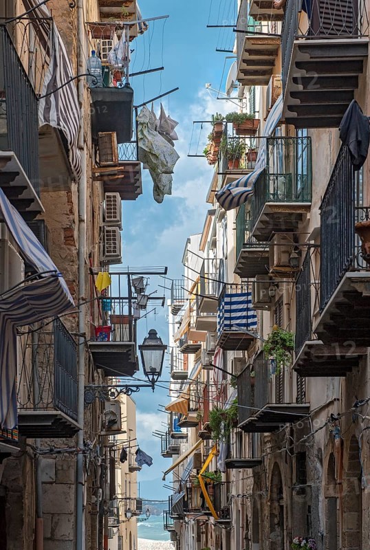 Narrow old town street
