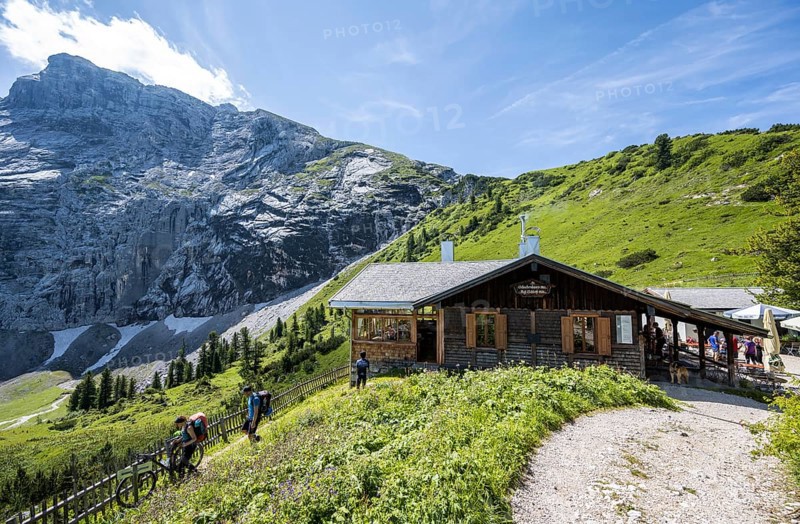 Hut in the mountains