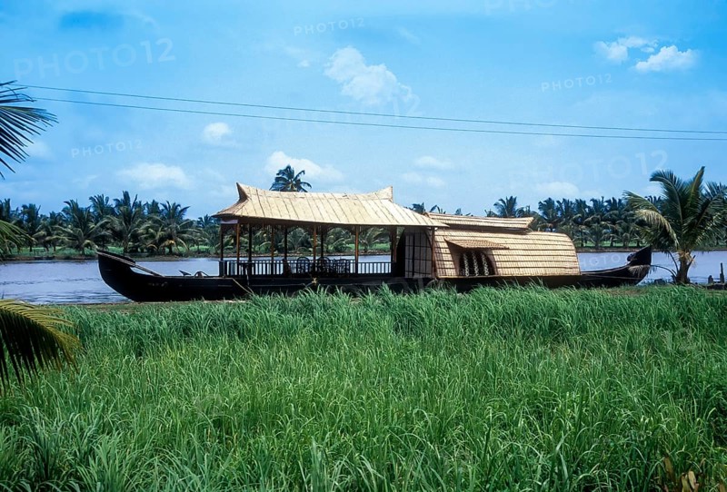The Kettuvallam is a house boat widely used in Kerala