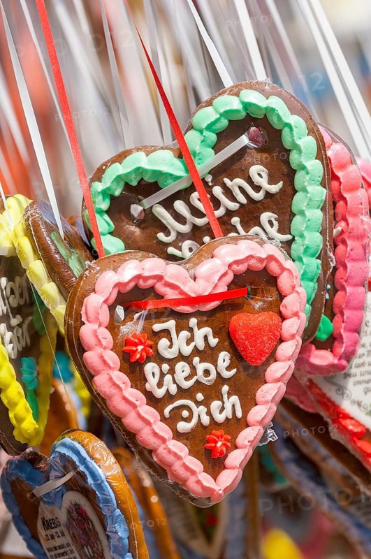 Gingerbread hearts