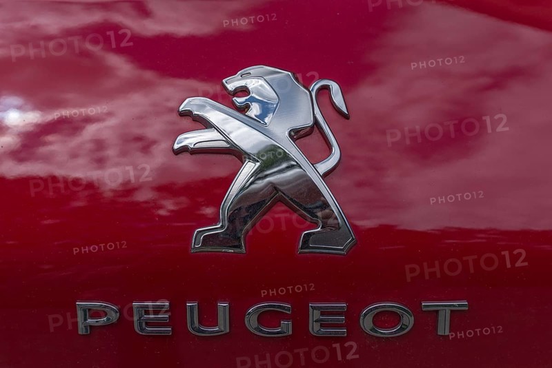 Company logo of the car manufacturer Peugeot