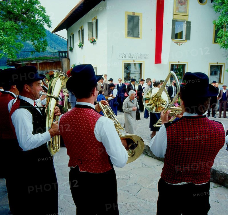 Band in South Tyrol plays wind music