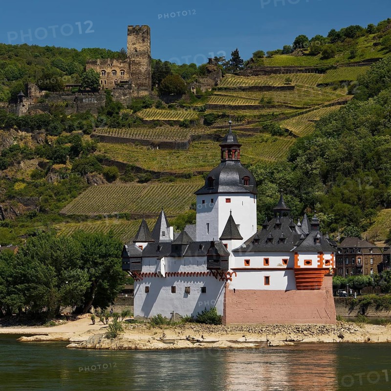 Gutenfels Castle and Pfalzgrafenstein Castle
