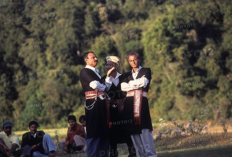 Kodavas in their traditional dress at Madikeri