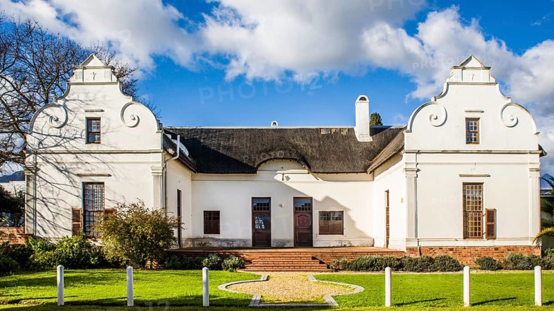 Stellenbosch with intact historic old town