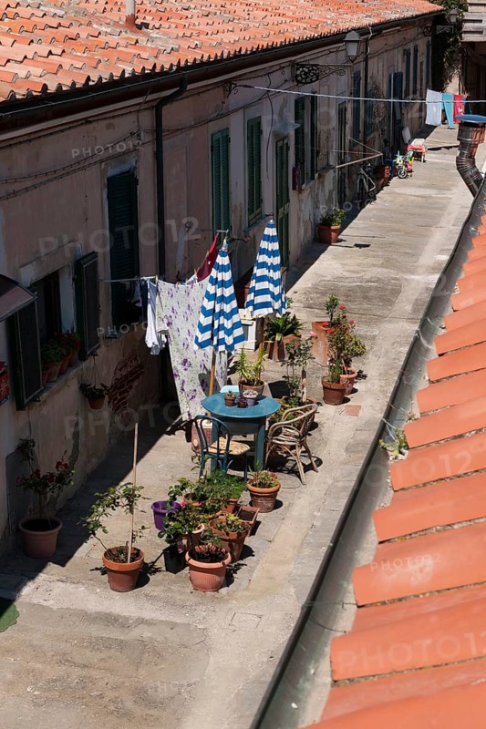 Alley in old town