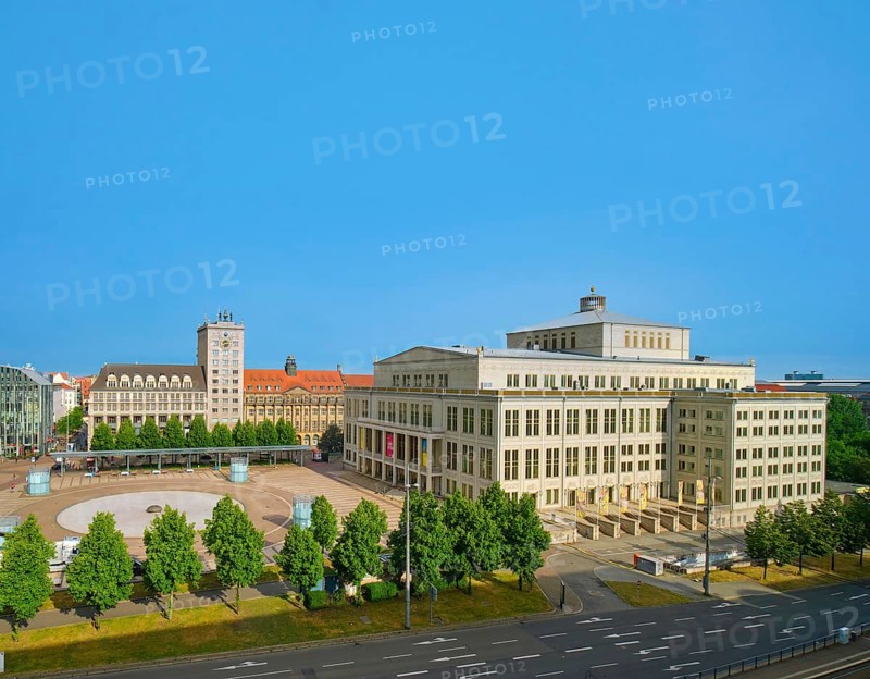 Krochhochhaus and Leipzig Opera House