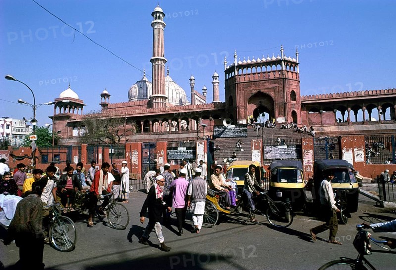 The Jama Masjid in Delhi