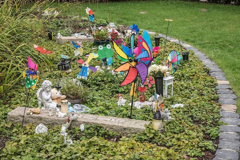 Children's grave