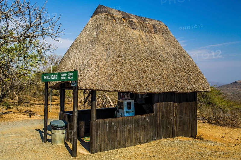 Bush petrol station
