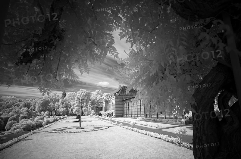 Moorish country house with garden