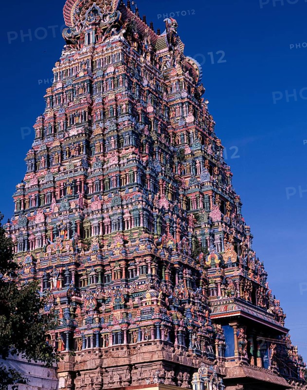 Sri Meenakshi Amman temple tower