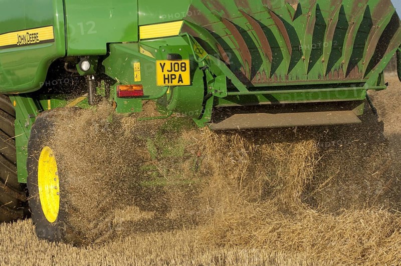John Deere combine harvester