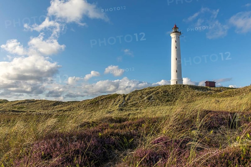 Evening atmosphere at Lyngvig Fyr lighthouse