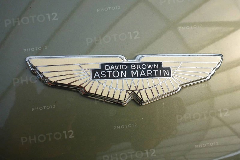 Vintage Car Emblem Aston Martin