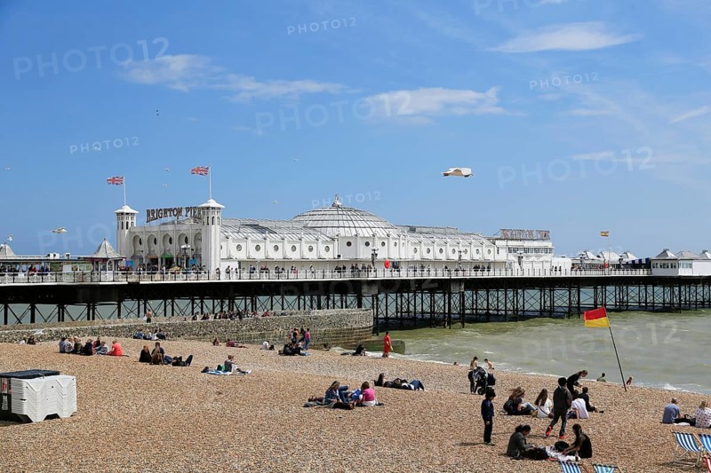 Brighton Pier on Brighton Beach