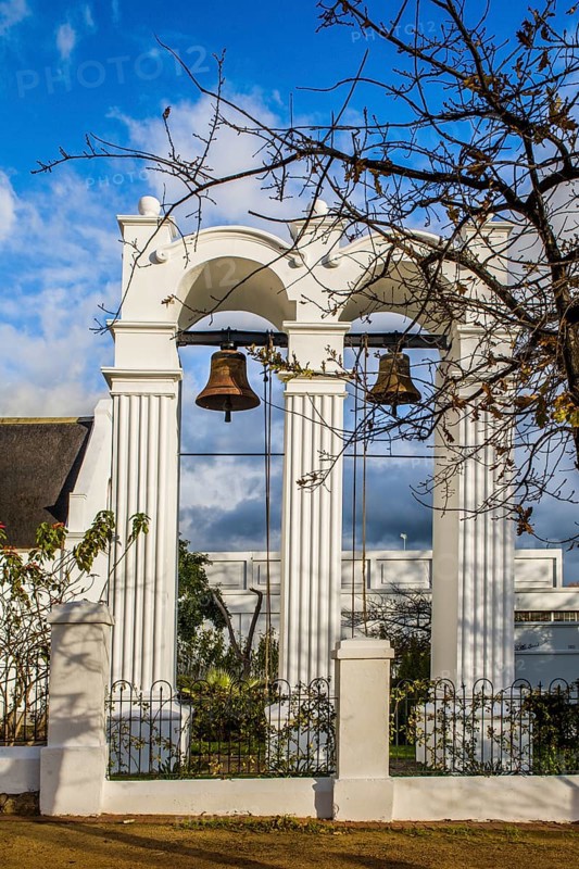 Stellenbosch with intact historic old town