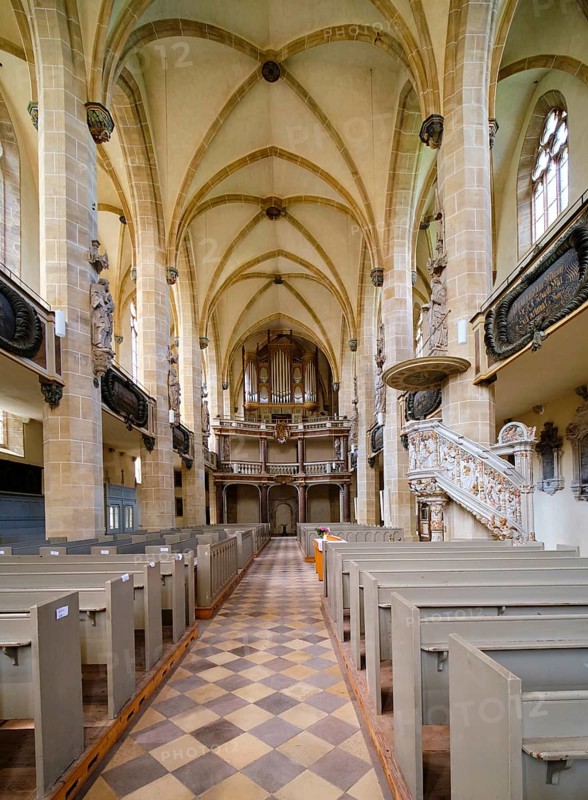 Halle Cathedral with Waeldner organ
