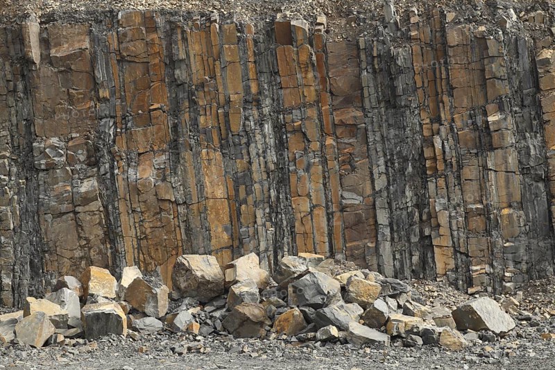 Quarry face