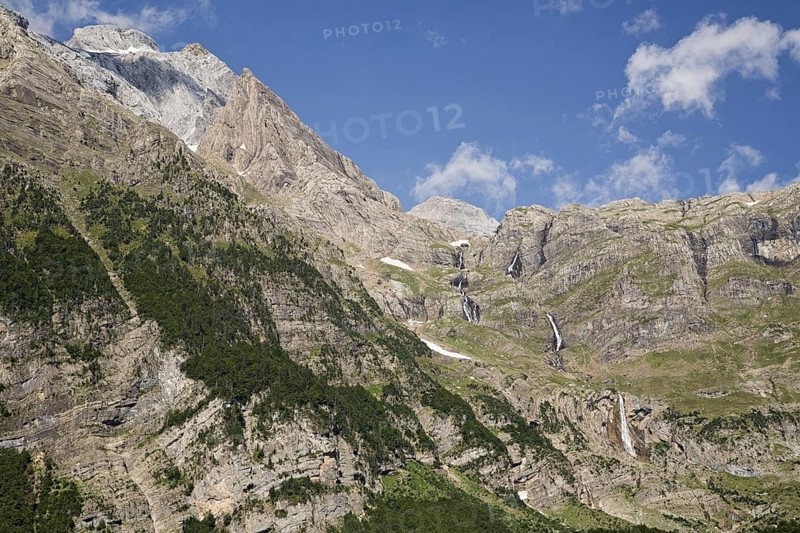 View of the mountain habitat