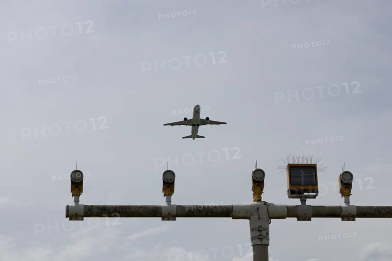 Aircraft taking off