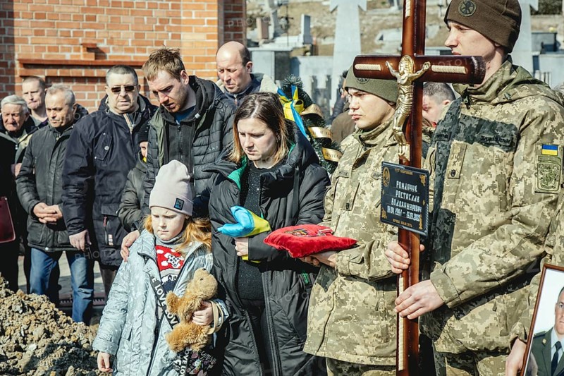 Burial of Oleg Yashchishin